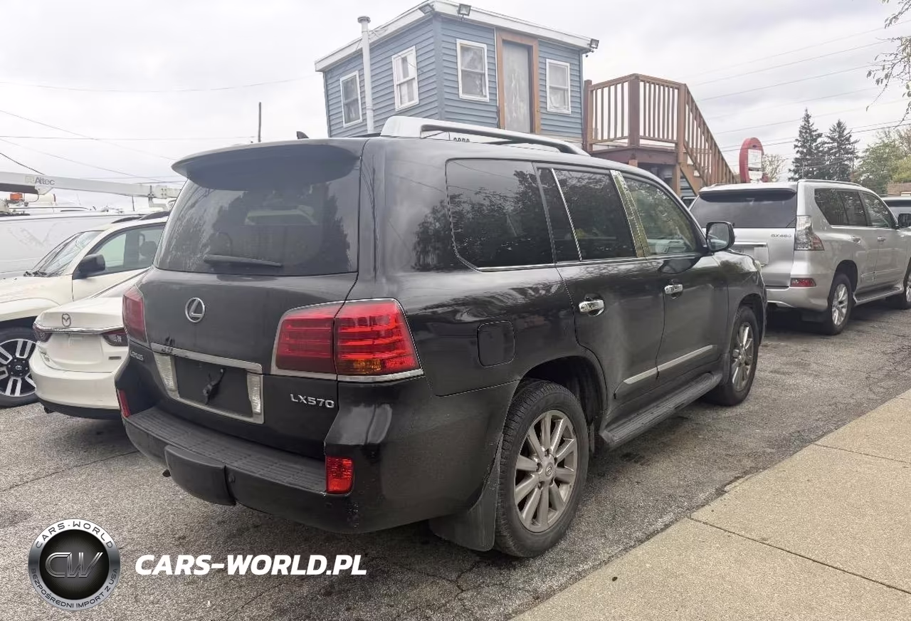 2009 Lexus Lx 570 VIN:JTJHY00W594022143 - 4