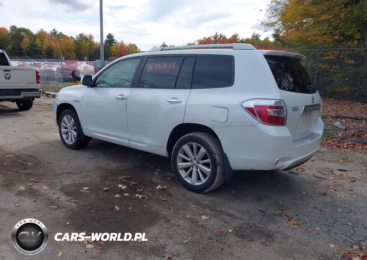 2008 Toyota Highlander Hybrid Limited VIN:JTEEW44A982000265 - 3