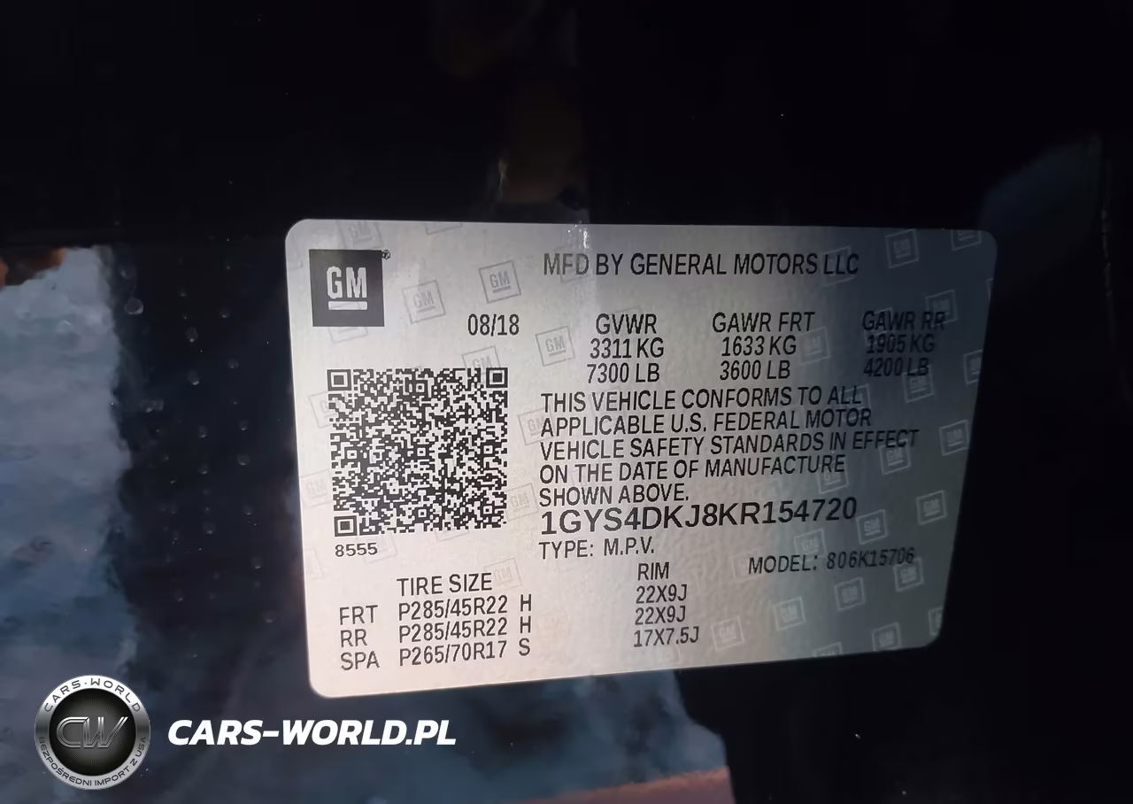 2019 Cadillac Escalade Platinum VIN:1GYS4DKJ8KR154720 - 9