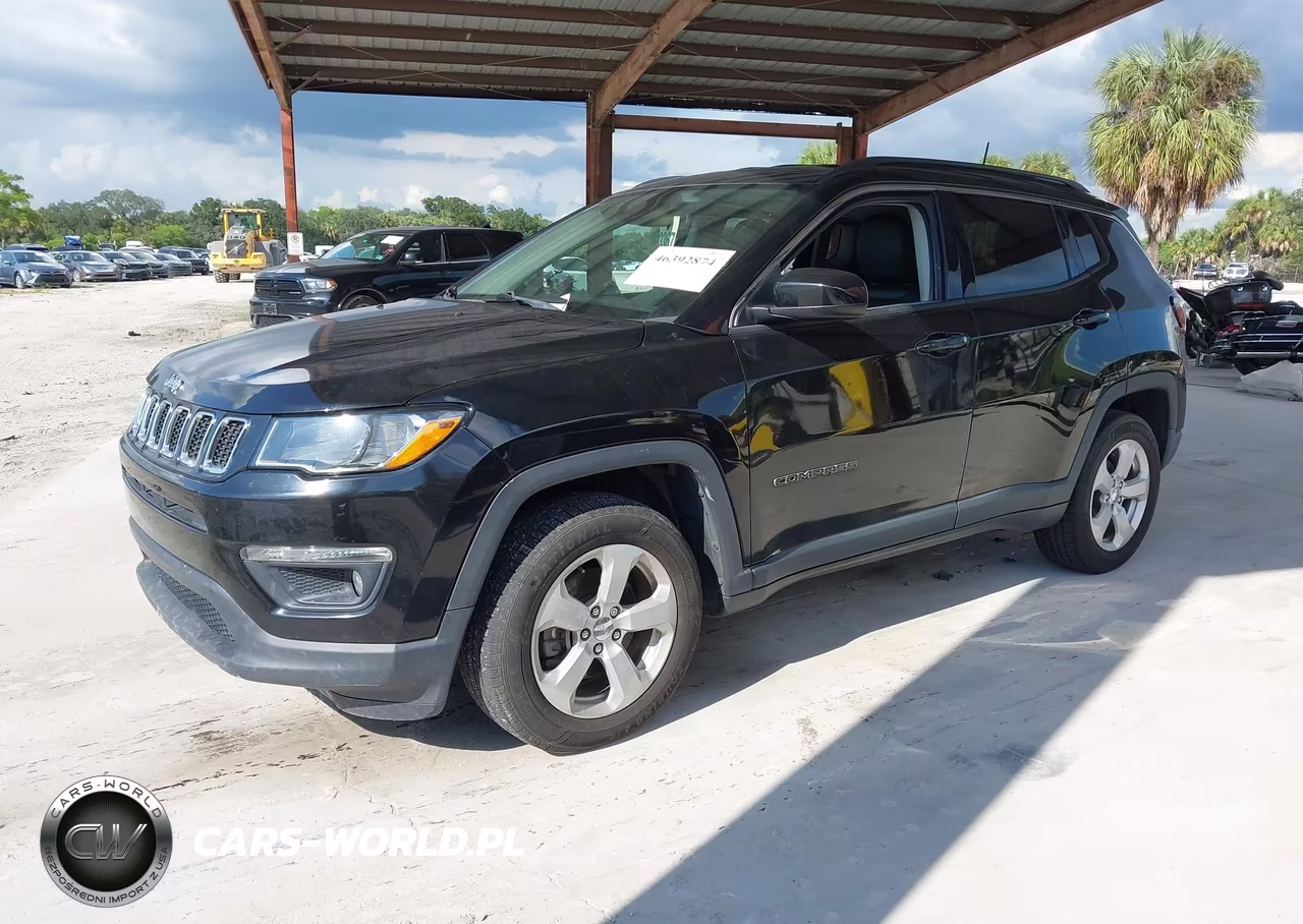 2019 Jeep Compass Latitude Fwd VIN:3C4NJCBB9KT646582 - 2