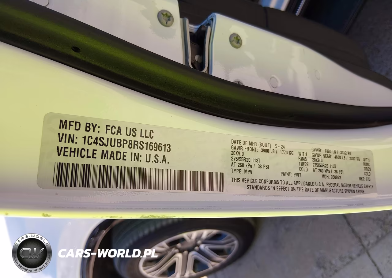 2024 Jeep Wagoneer Series Ii 4X2 VIN:1C4SJUBP8RS169613 - 9