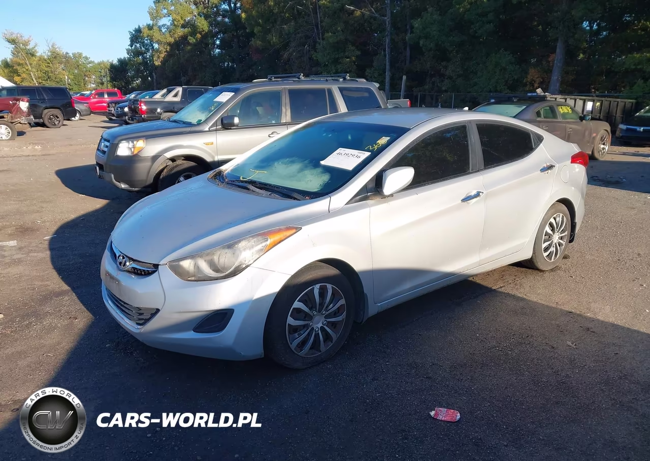 2012 Hyundai Elantra Gls (Ulsan Plant) VIN:KMHDH4AE9CU288508 - 2