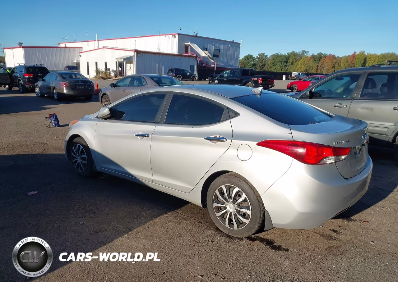 2012 Hyundai Elantra Gls (Ulsan Plant) VIN:KMHDH4AE9CU288508 - 3