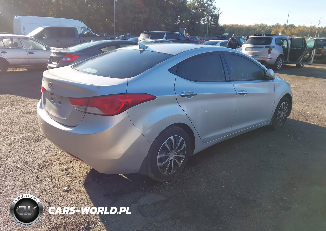2012 Hyundai Elantra Gls (Ulsan Plant) VIN:KMHDH4AE9CU288508 - 4