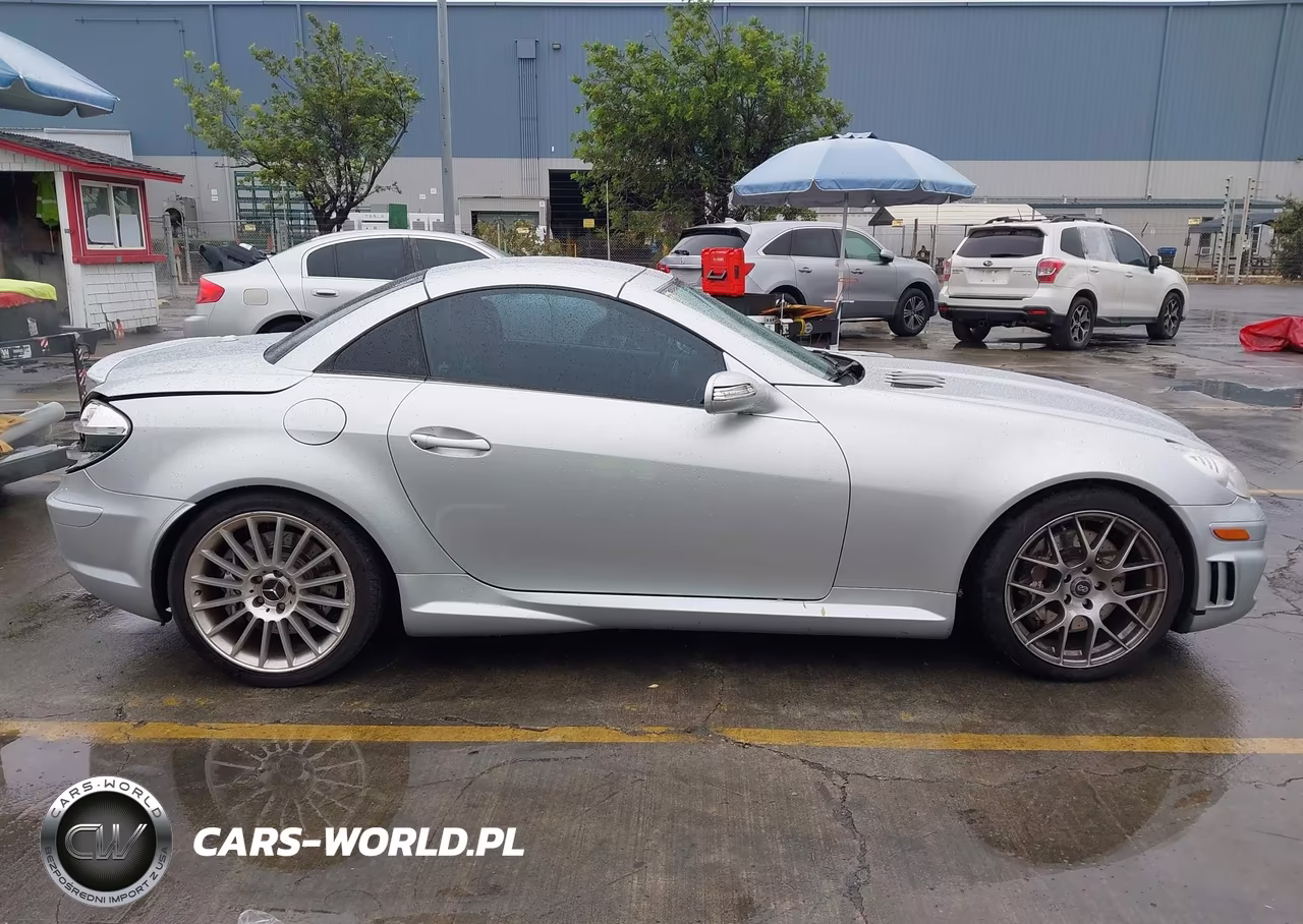 2007 Mercedes-Benz Slk 55 Amg VIN:WDBWK73F77F147600 - 14