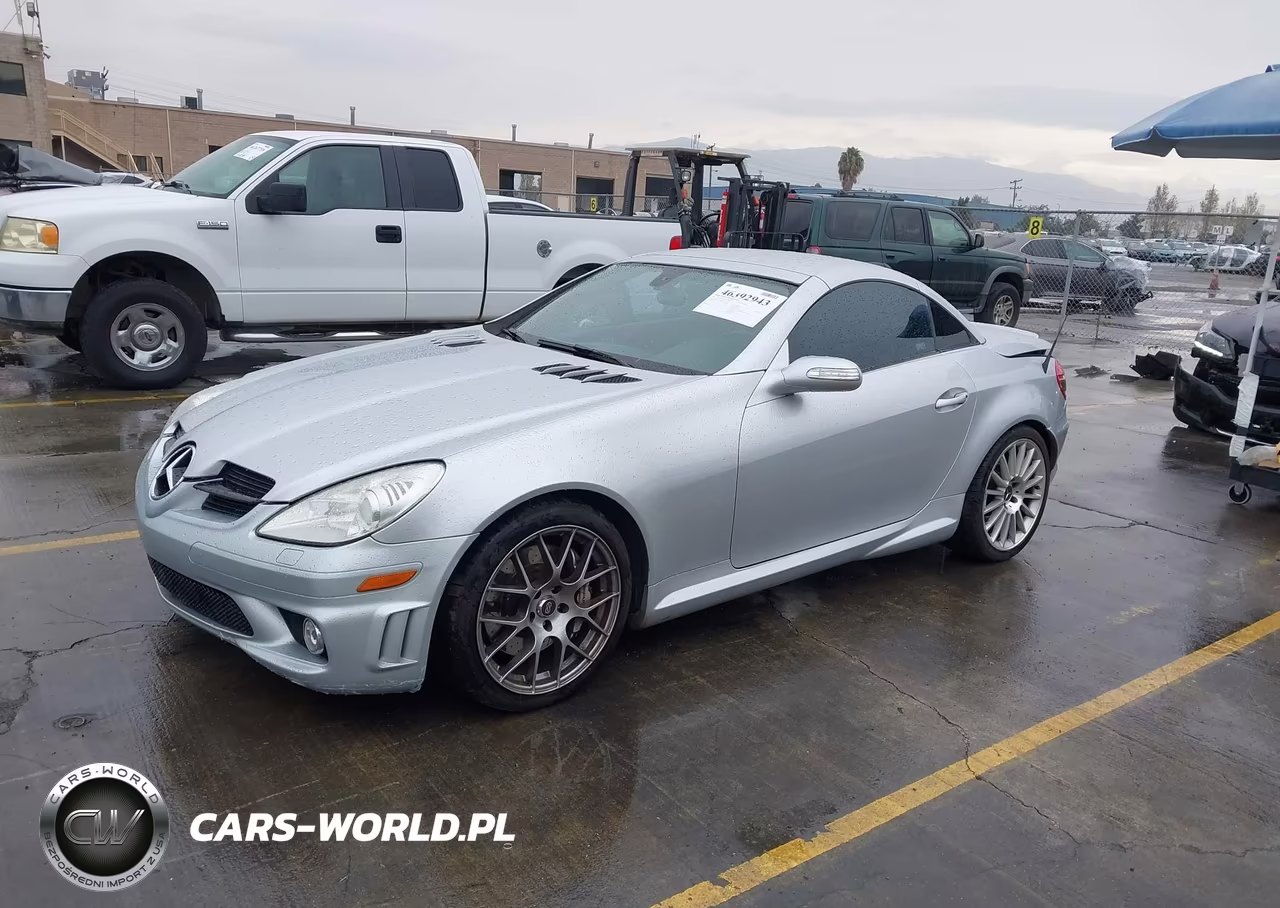 2007 Mercedes-Benz Slk 55 Amg VIN:WDBWK73F77F147600 - 2