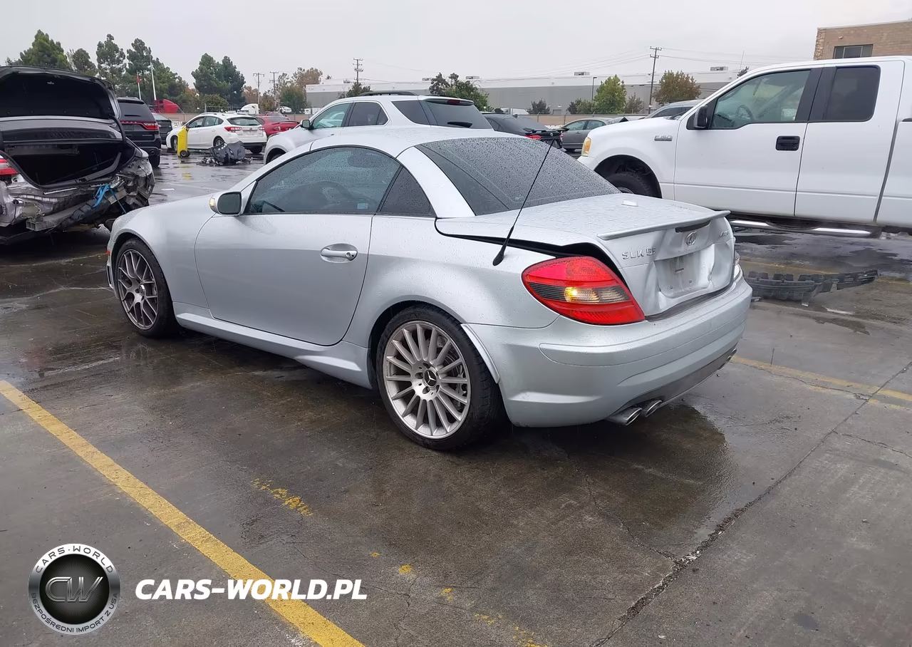 2007 Mercedes-Benz Slk 55 Amg VIN:WDBWK73F77F147600 - 3