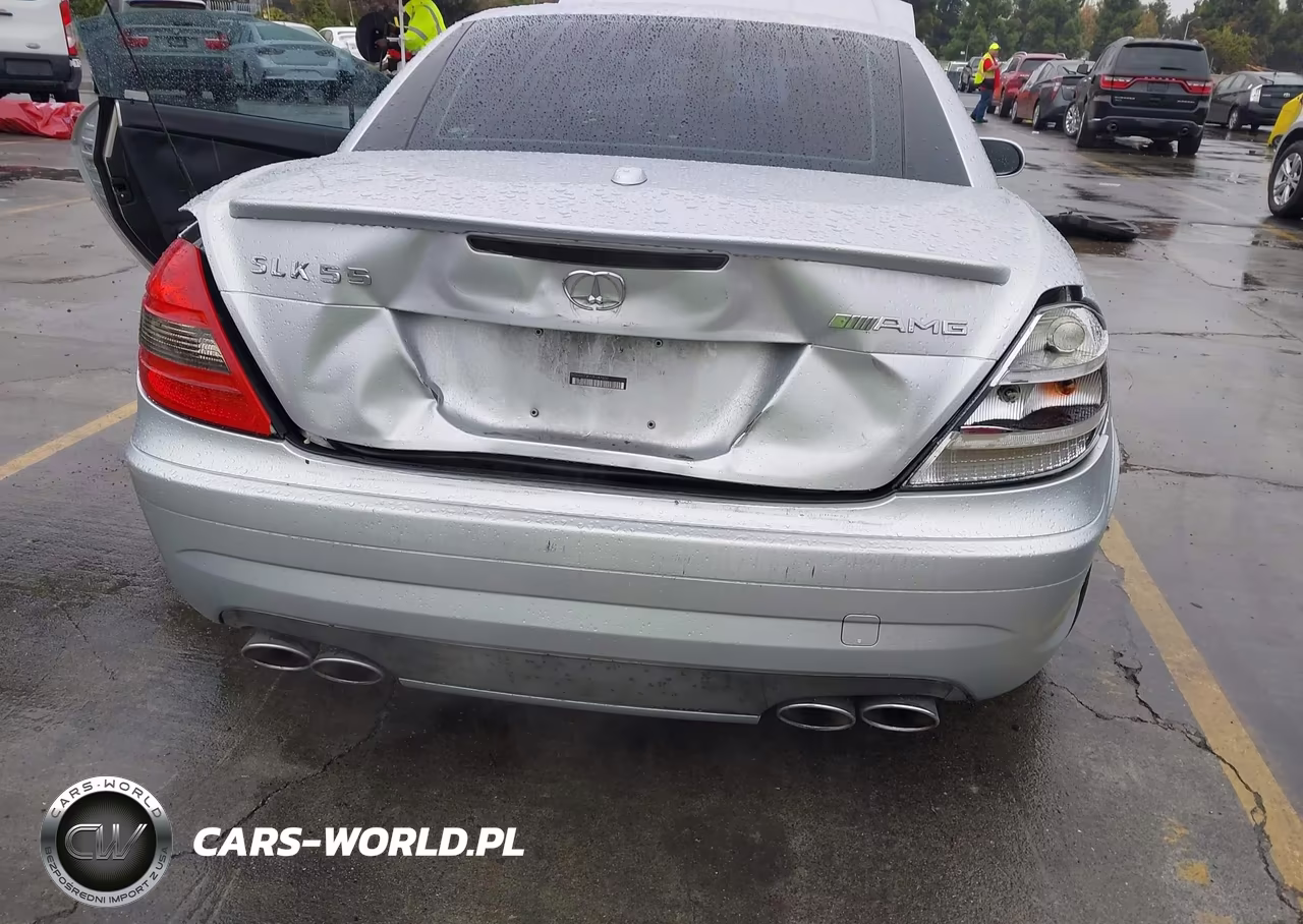2007 Mercedes-Benz Slk 55 Amg VIN:WDBWK73F77F147600 - 6