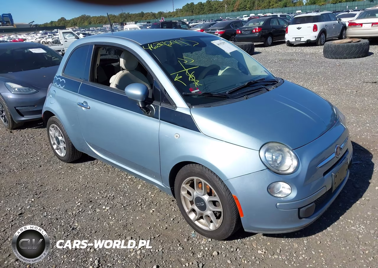 2015 Fiat 500 Pop VIN:3C3CFFAR7FT624826 - 1