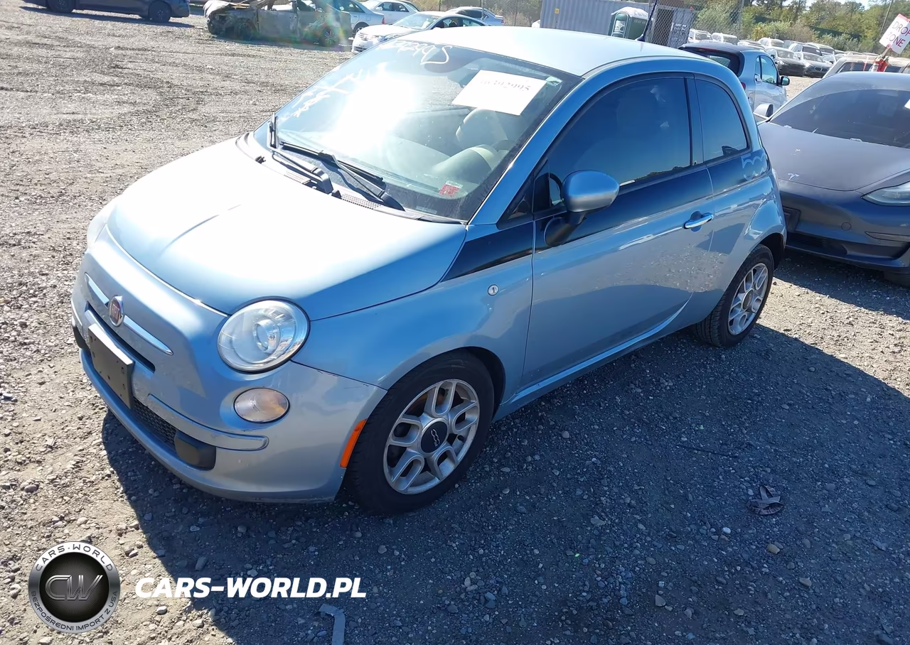 2015 Fiat 500 Pop VIN:3C3CFFAR7FT624826 - 2