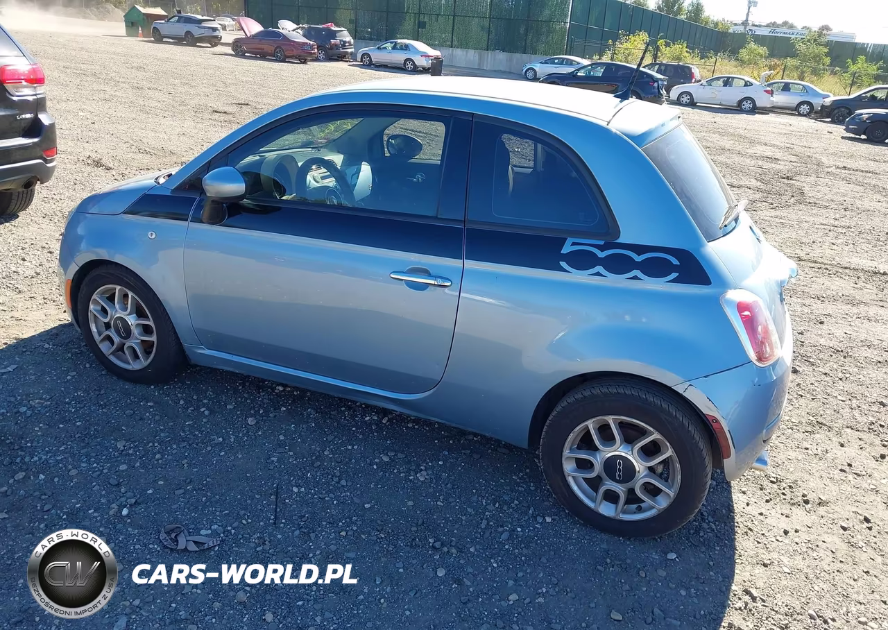 2015 Fiat 500 Pop VIN:3C3CFFAR7FT624826 - 3