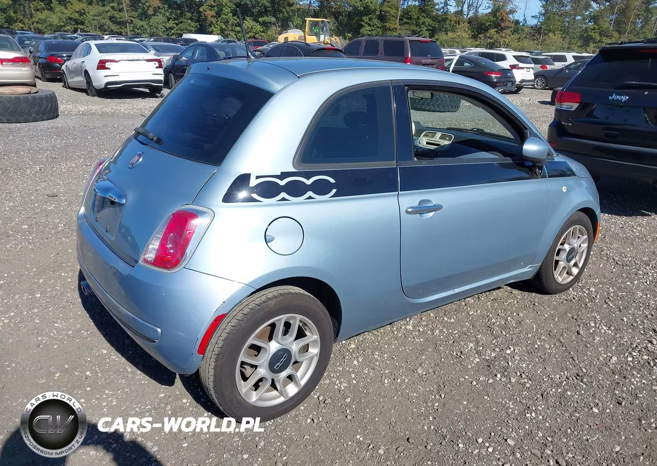 2015 Fiat 500 Pop VIN:3C3CFFAR7FT624826 - 4
