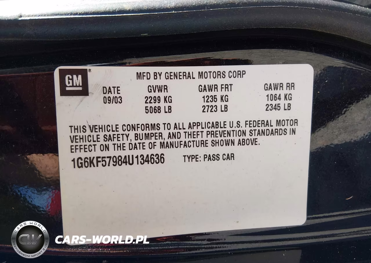 2004 Cadillac Deville Dts VIN:1G6KF57984U134636 - 9