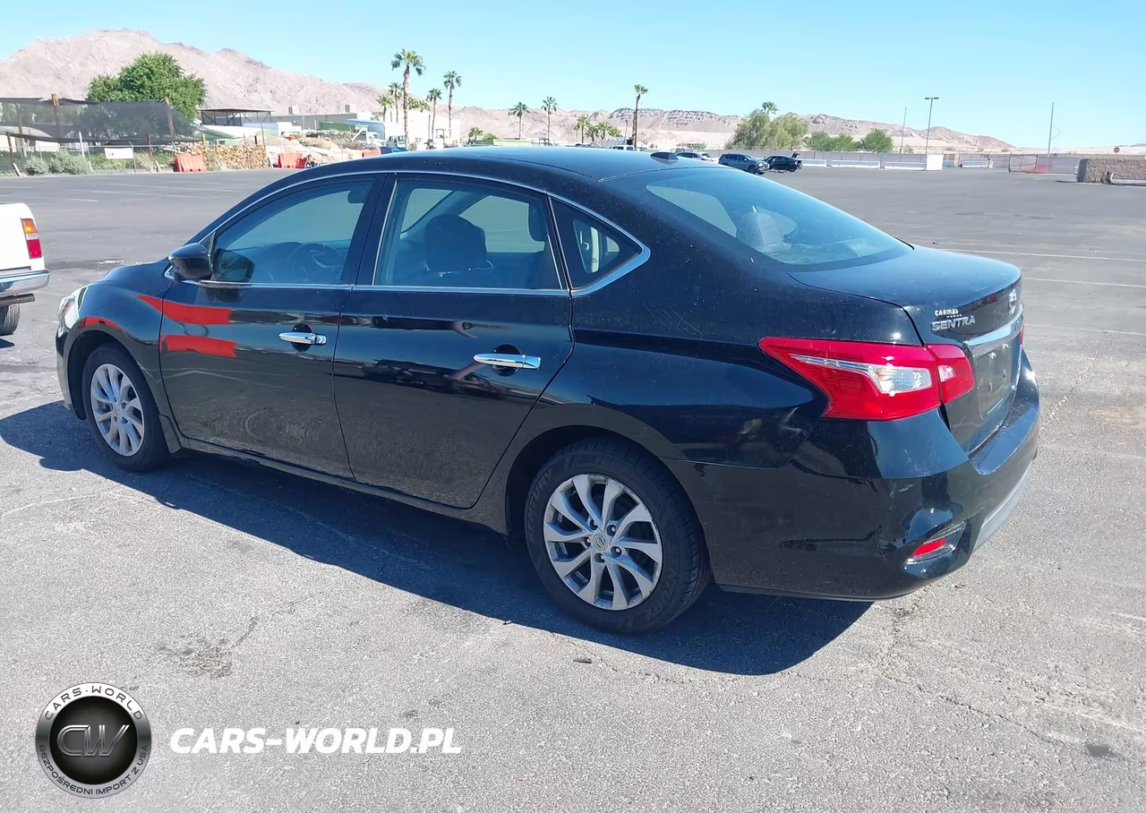 2018 Nissan Sentra Sv VIN:3N1AB7AP2JL629513 - 3