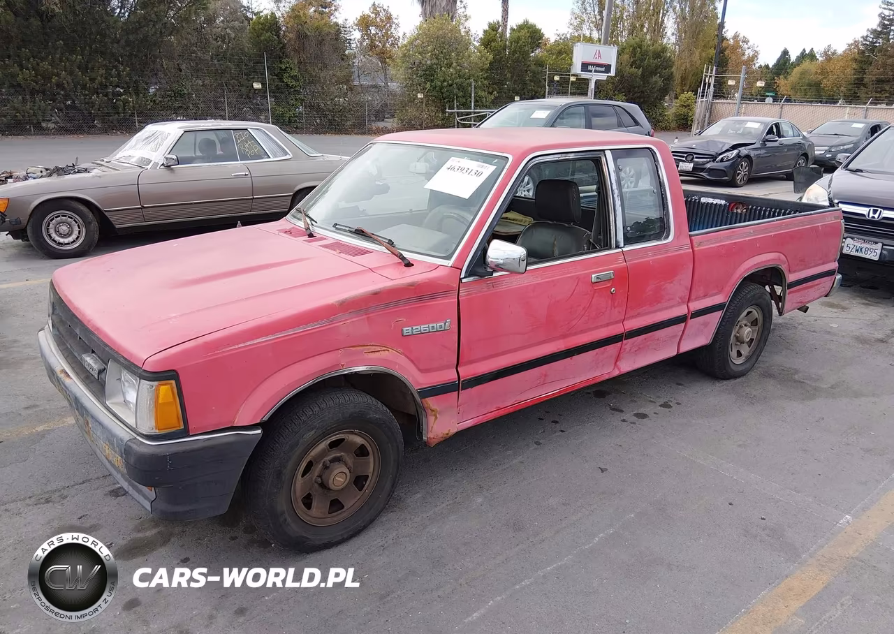 1992 Mazda B2600 Cab Plus VIN:JM2UF3142N0278002 - 2