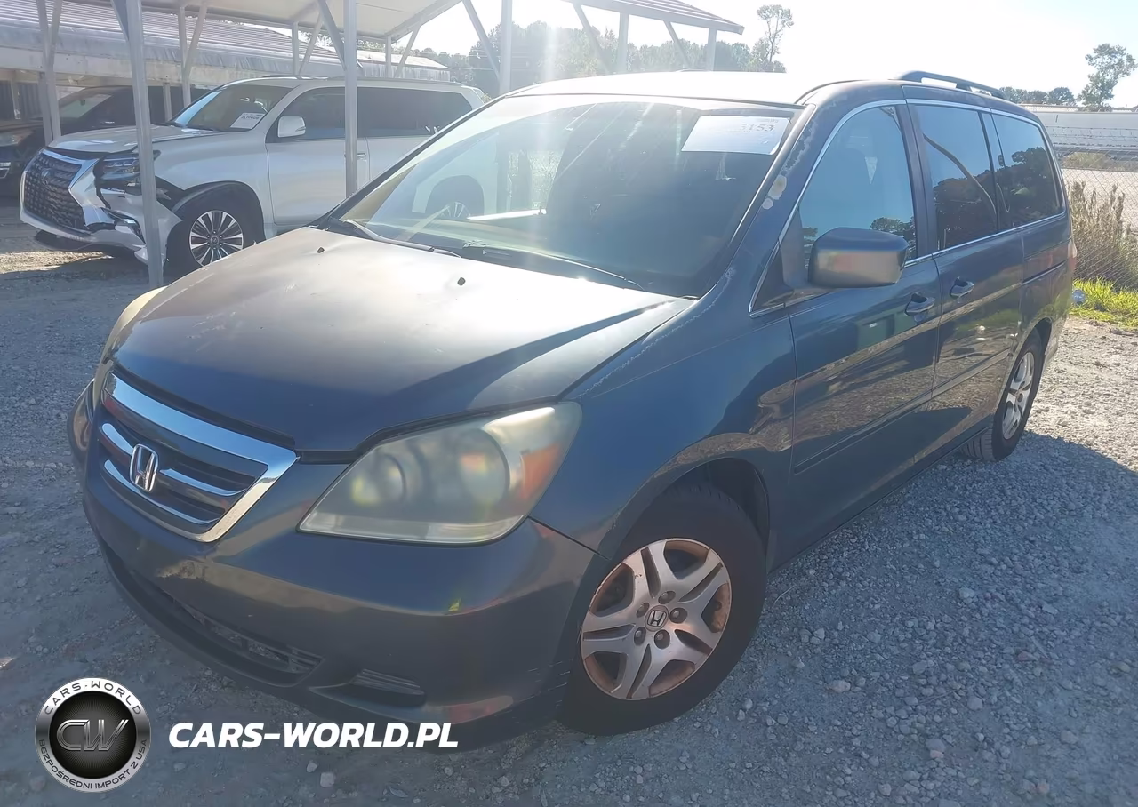 2005 Honda Odyssey Ex VIN:5FNRL38455B007106 - 6