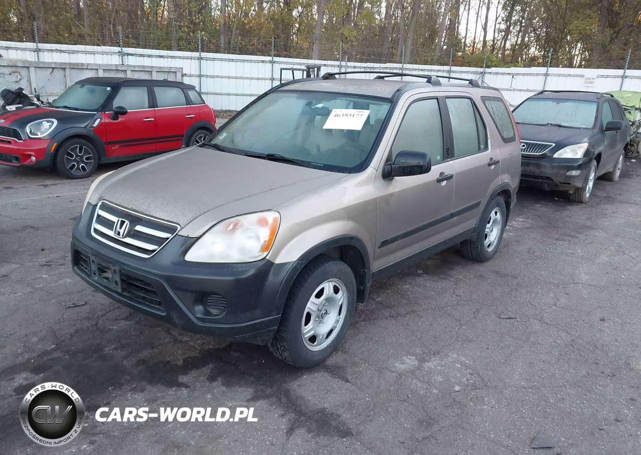 2005 Honda Cr-V Lx VIN:JHLRD78565C065156 - 2
