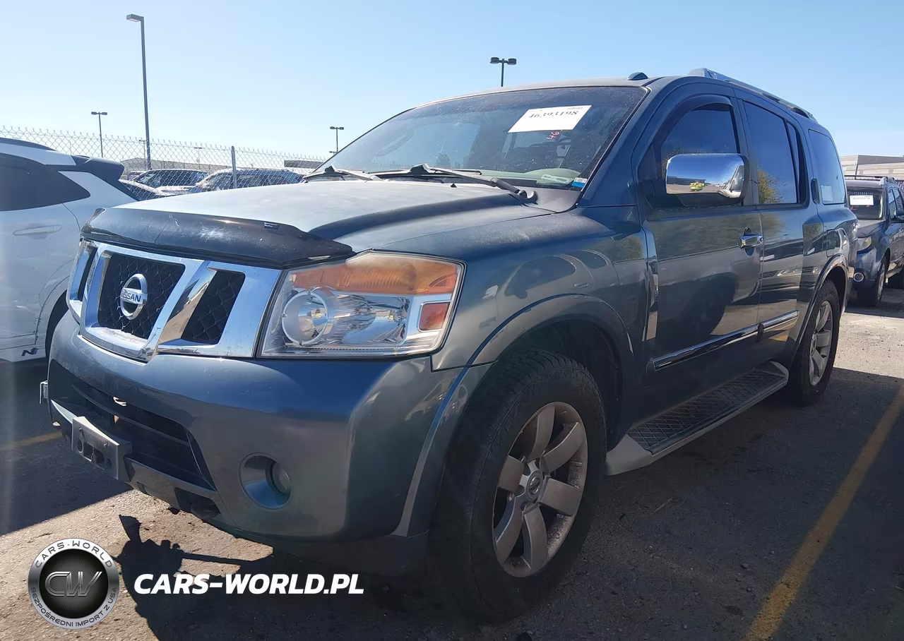 2010 Nissan Armada Titanium VIN:5N1BA0NC3AN619961 - 2