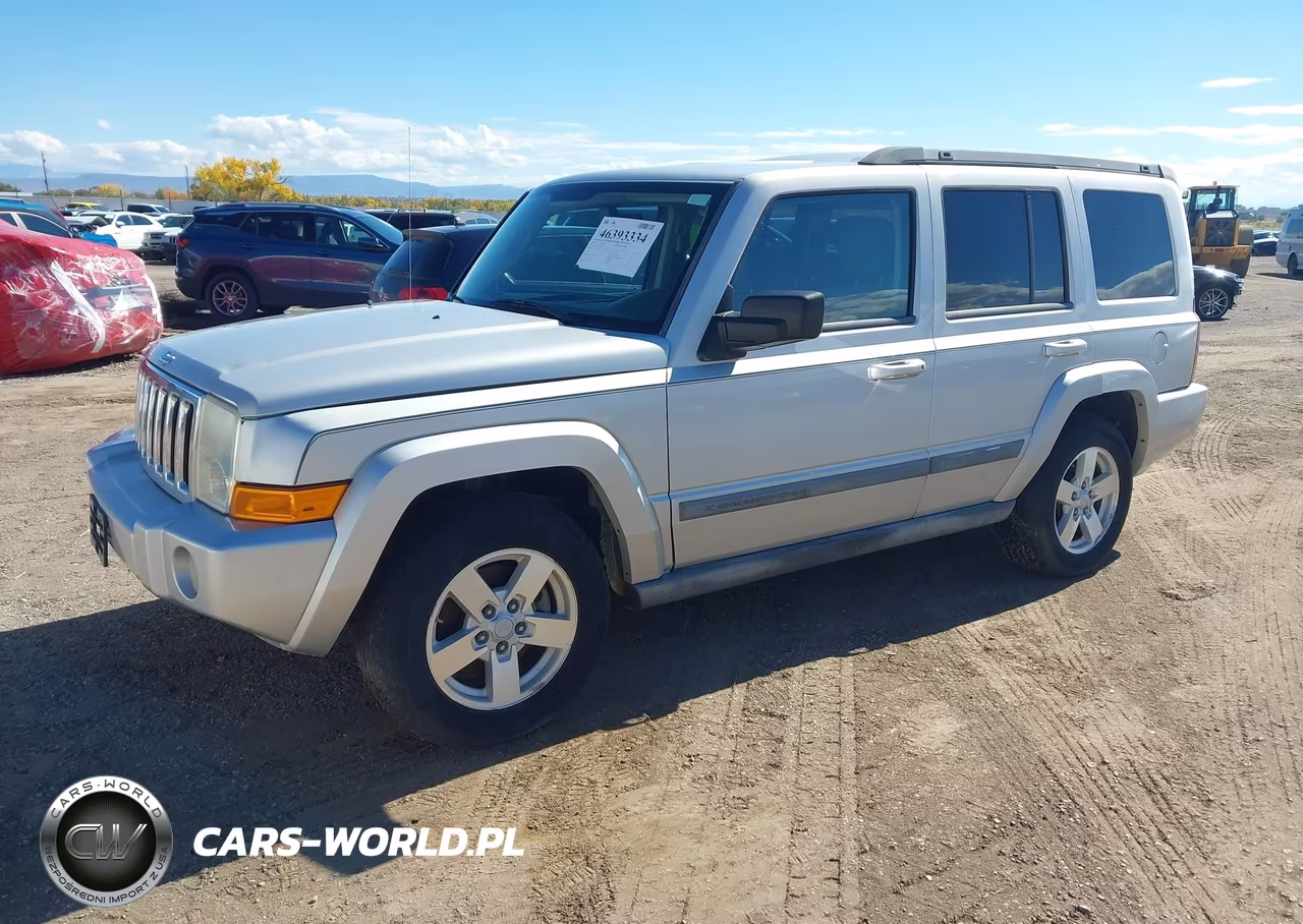 2007 Jeep Commander Sport VIN:1J8HG48K47C626745 - 2