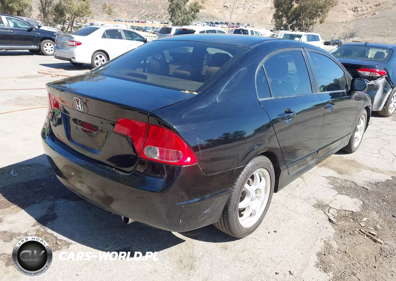 2008 Honda Civic Lx VIN:2HGFA16598H325979 - 4