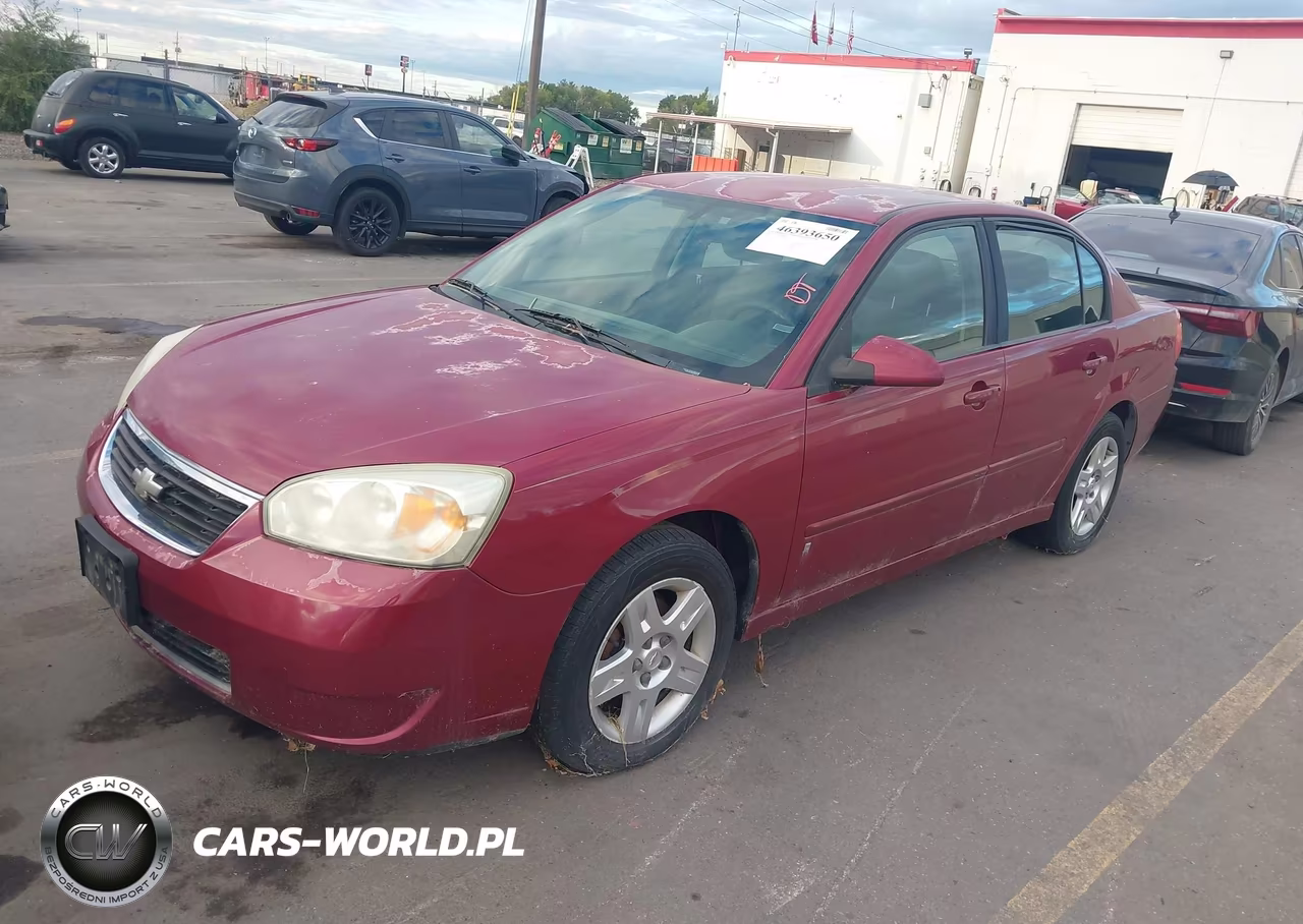 2007 Chevrolet Malibu Lt VIN:1G1ZT58F37F117074 - 2
