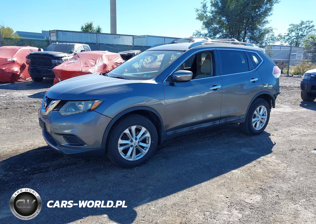 2014 Nissan Rogue Sv VIN:5N1AT2MV7EC830103 - 2