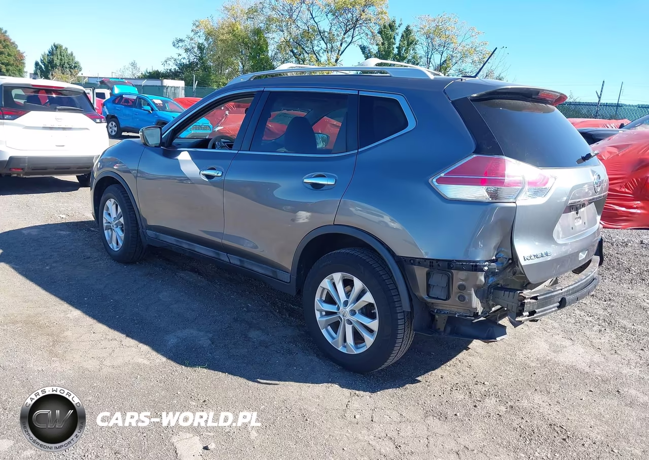 2014 Nissan Rogue Sv VIN:5N1AT2MV7EC830103 - 3