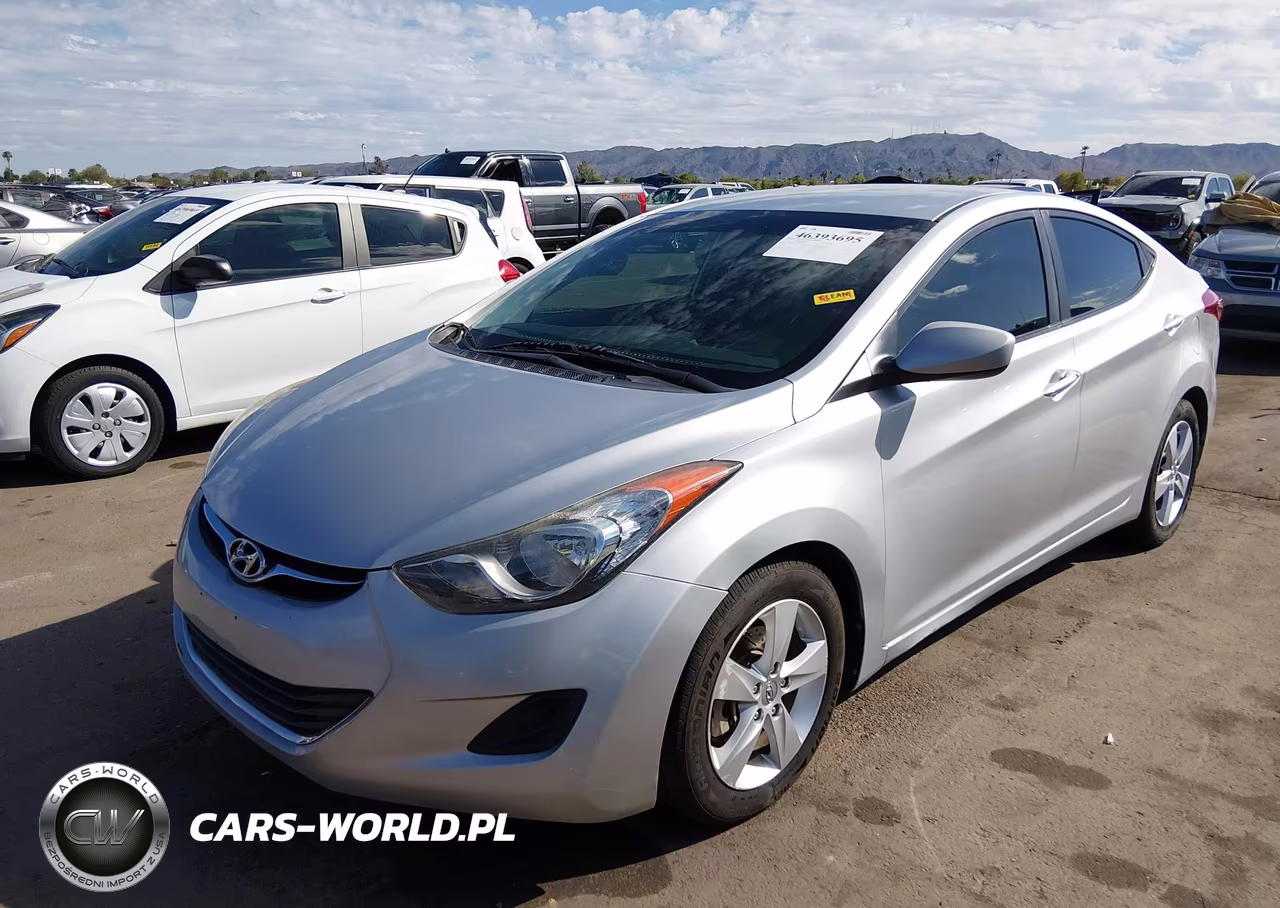 2013 Hyundai Elantra Gls VIN:5NPDH4AE3DH347472 - 2