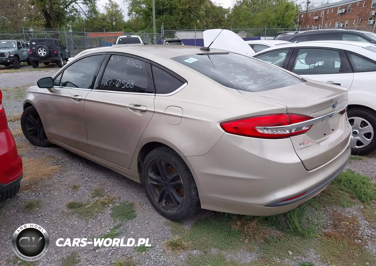 2018 Ford Fusion Se VIN:3FA6P0HD9JR270588 - 3
