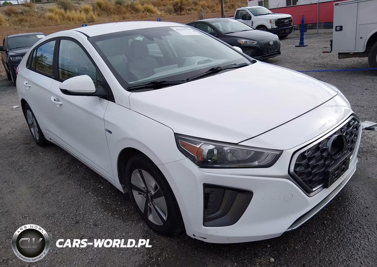 2020 Hyundai Ioniq Hybrid Blue VIN:KMHC65LC0LU219595 - 1