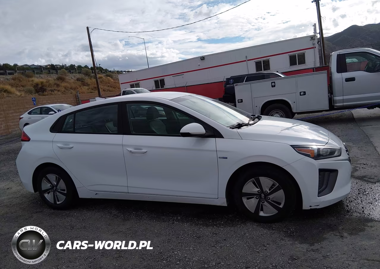 2020 Hyundai Ioniq Hybrid Blue VIN:KMHC65LC0LU219595 - 18