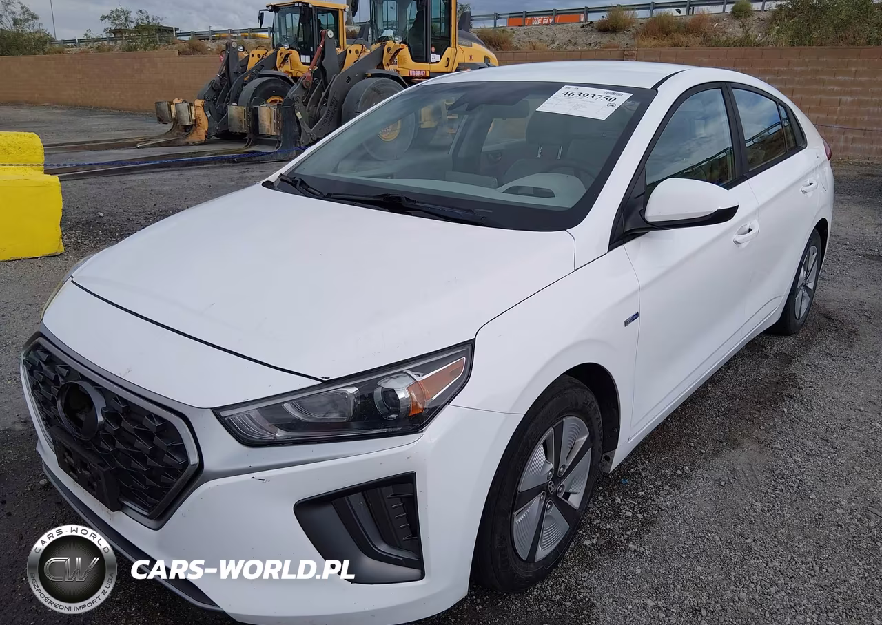 2020 Hyundai Ioniq Hybrid Blue VIN:KMHC65LC0LU219595 - 2