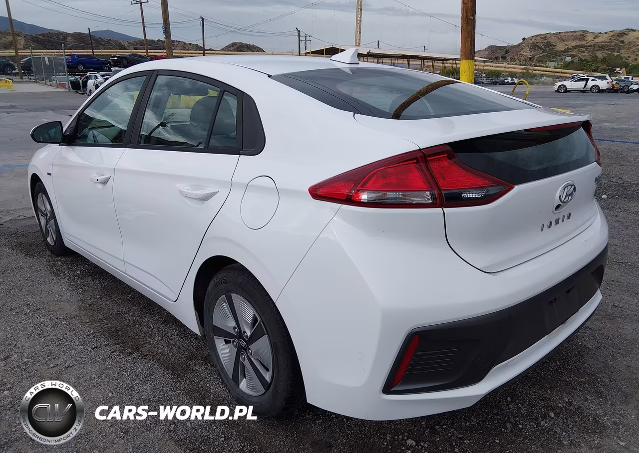 2020 Hyundai Ioniq Hybrid Blue VIN:KMHC65LC0LU219595 - 3