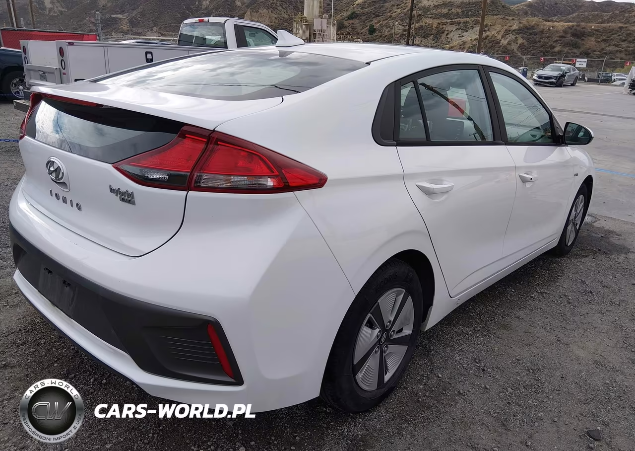 2020 Hyundai Ioniq Hybrid Blue VIN:KMHC65LC0LU219595 - 4