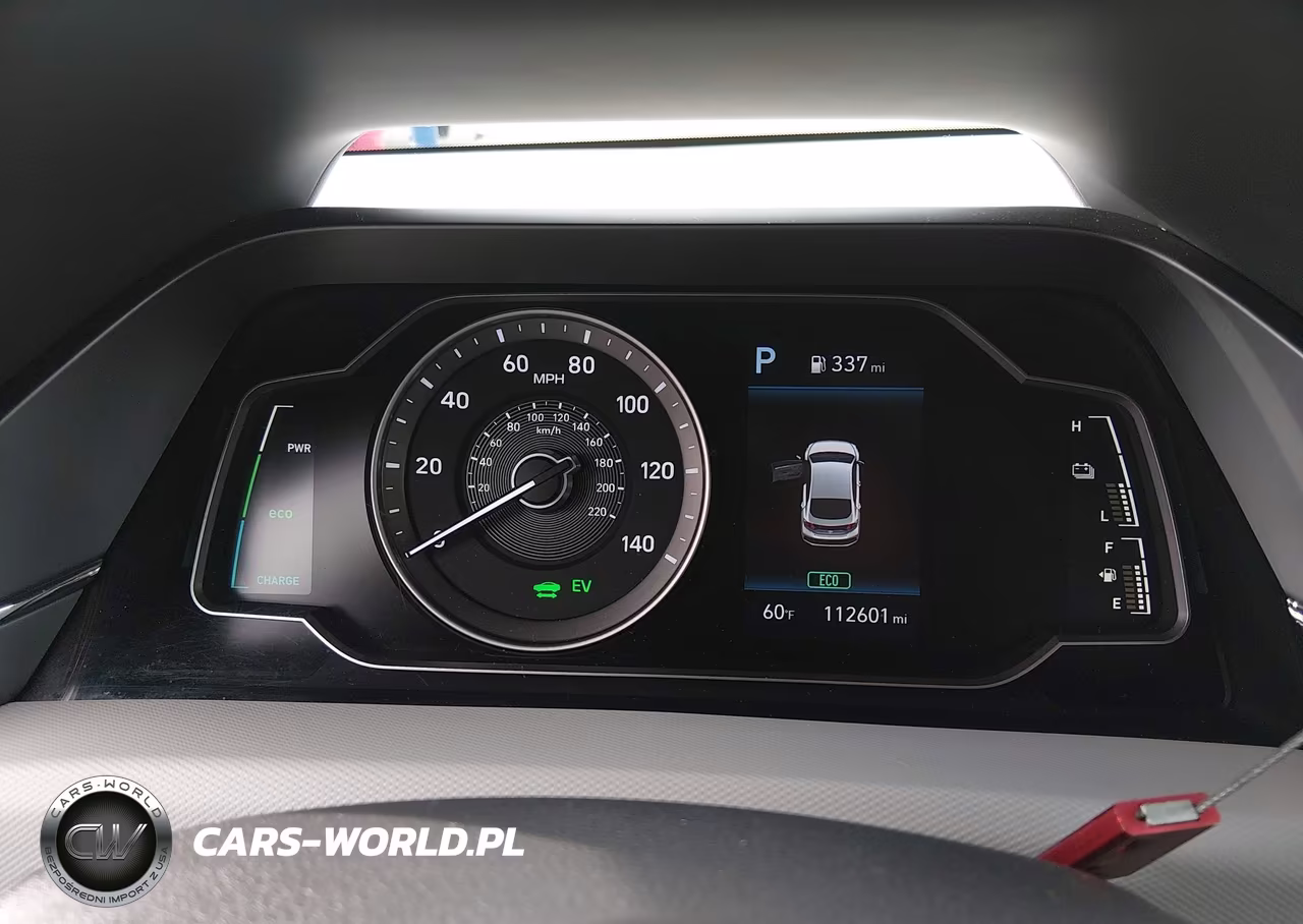2020 Hyundai Ioniq Hybrid Blue VIN:KMHC65LC0LU219595 - 7
