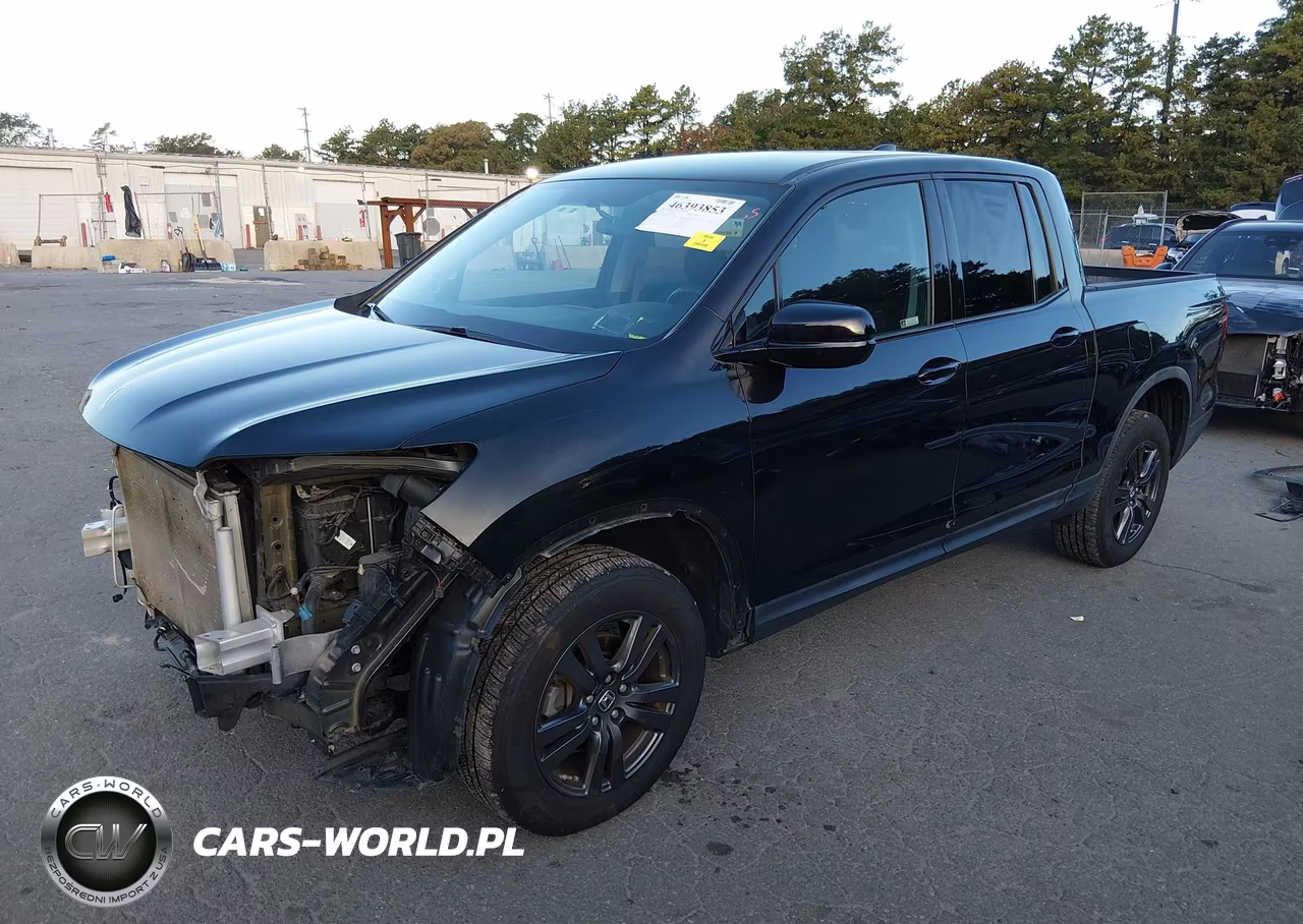 2019 Honda Ridgeline Sport VIN:5FPYK3F17KB040473 - 2