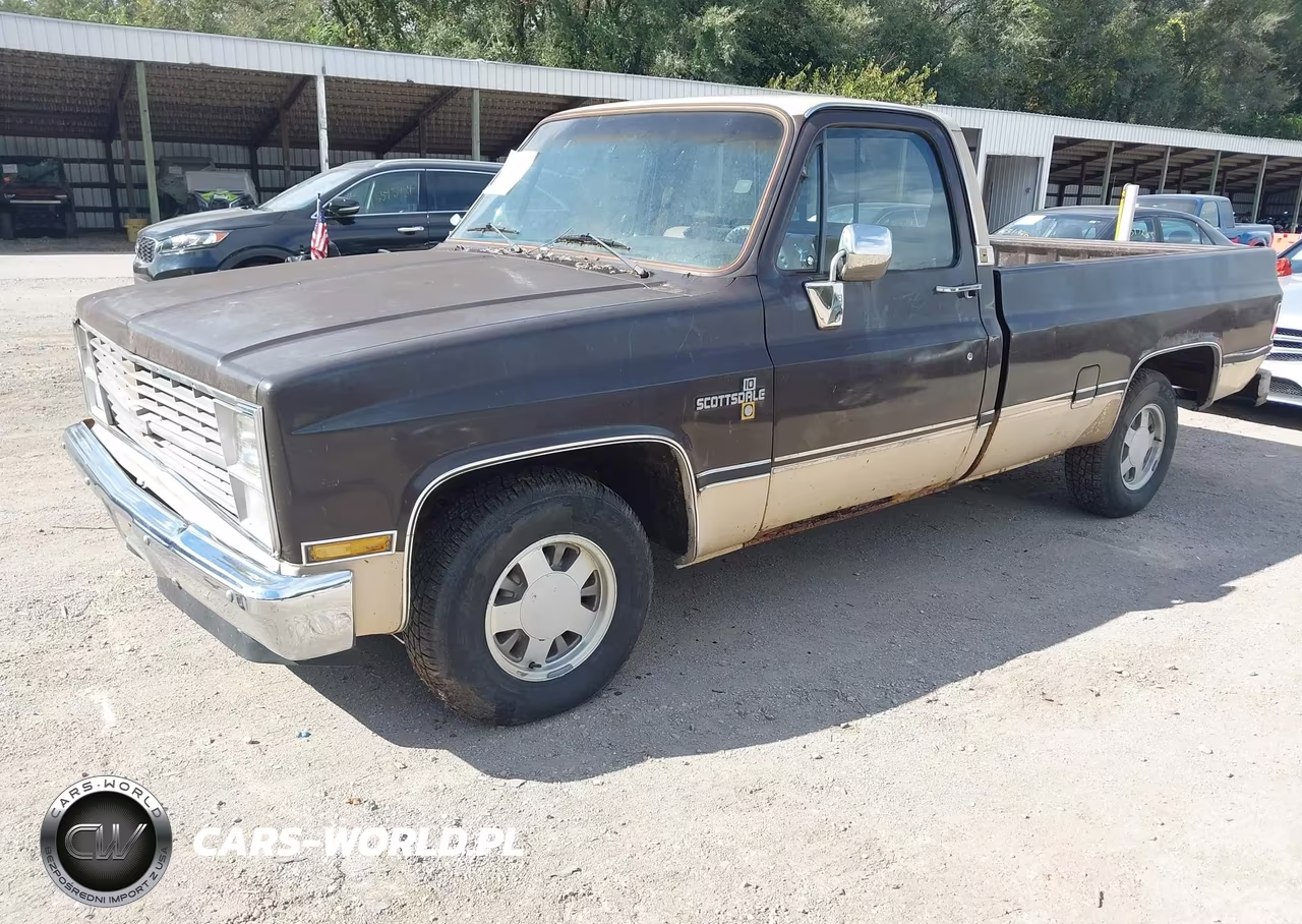 1984 Chevrolet C10 VIN:1GCDC14H3ES173103 - 2