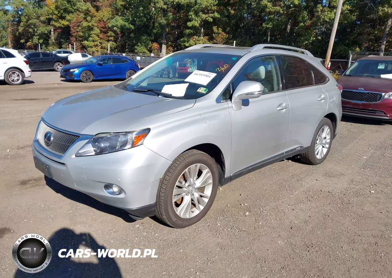 2011 Lexus Rx 450H VIN:JTJBC1BA8B2418581 - 2