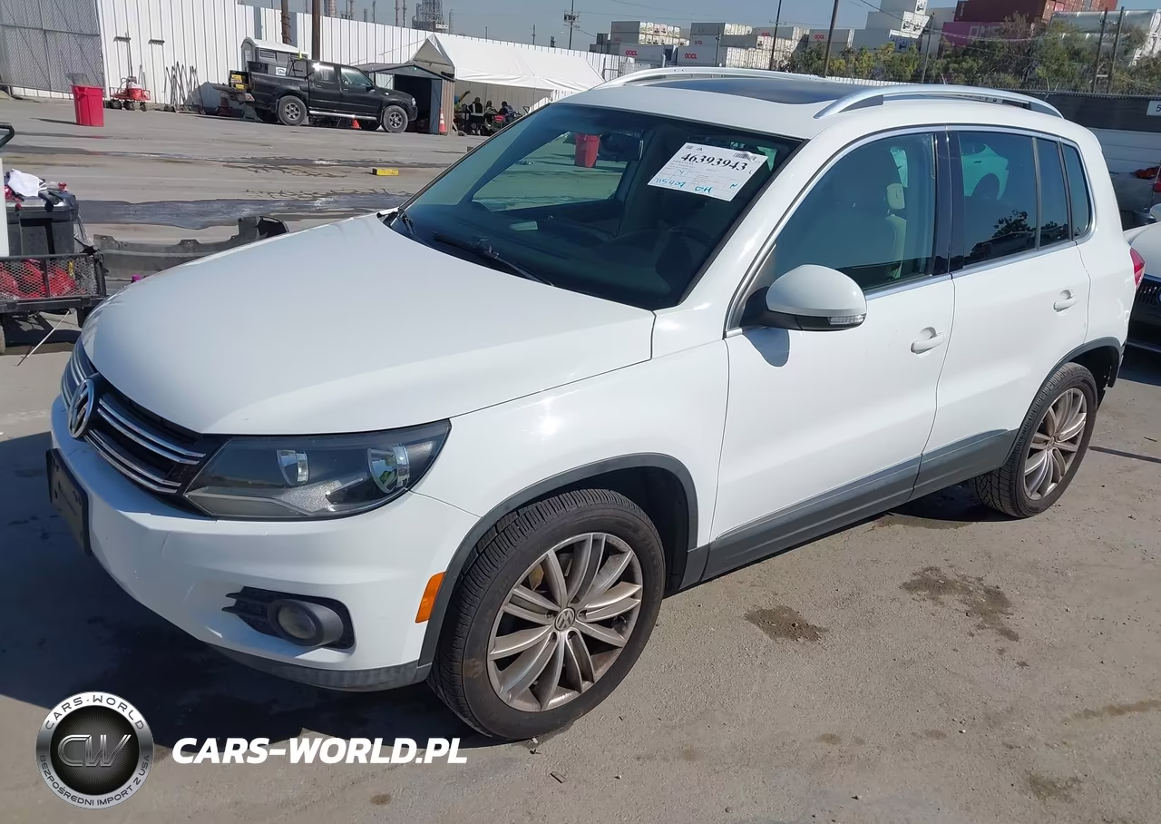 2014 Volkswagen Tiguan Sel VIN:WVGAV3AX2EW611487 - 2