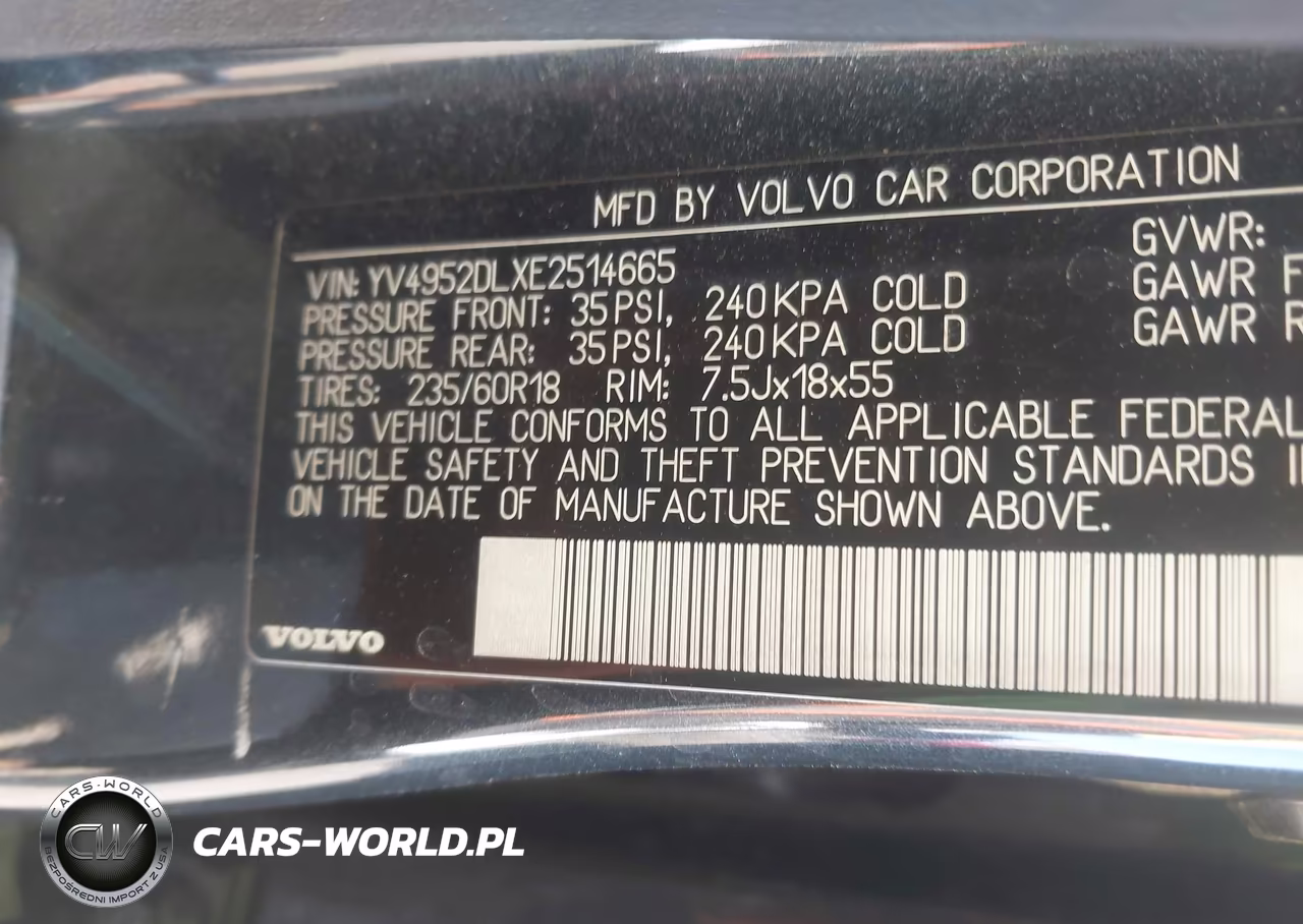 2014 Volvo Xc60 3.2 VIN:YV4952DLXE2514665 - 9