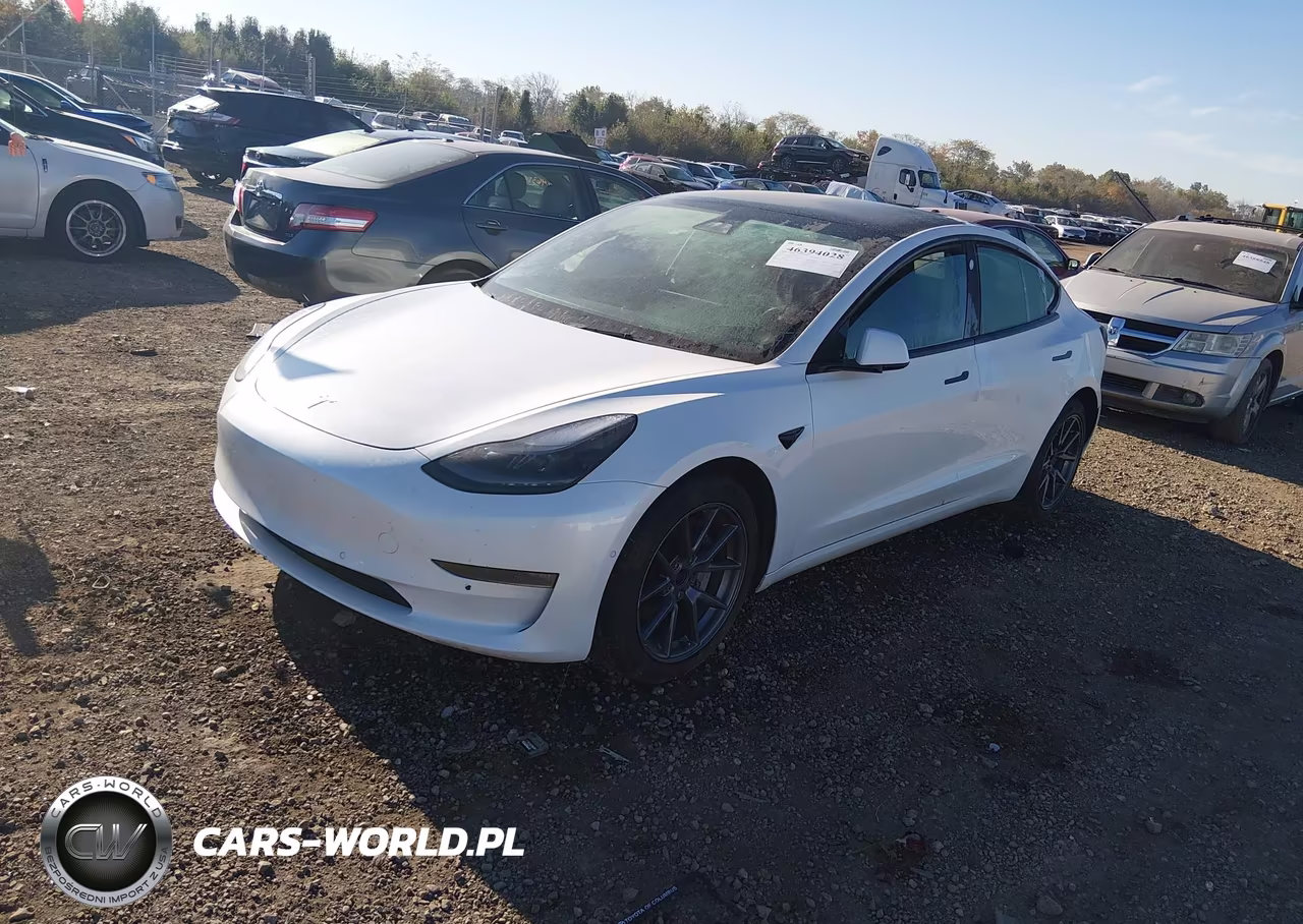 2022 Tesla Model 3 Long Range Dual Motor All-Wheel Drive VIN:5YJ3E1EB9NF130074 - 2