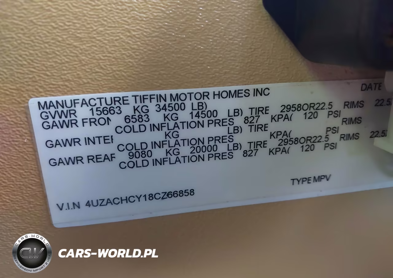 2008 Freightliner Chassis X Line Motor Home VIN:4UZACHCY18CZ66858 - 9