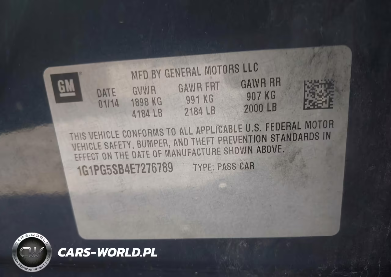 2014 Chevrolet Cruze Ltz VIN:1G1PG5SB4E7276789 - 9