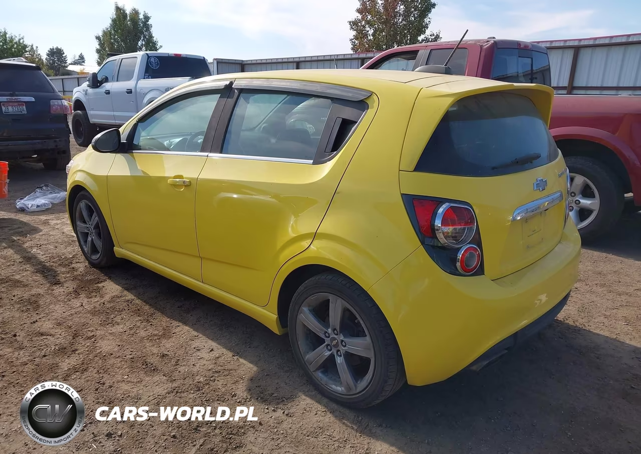 2015 Chevrolet Sonic Rs Auto VIN:1G1JG6SB1F4210196 - 3