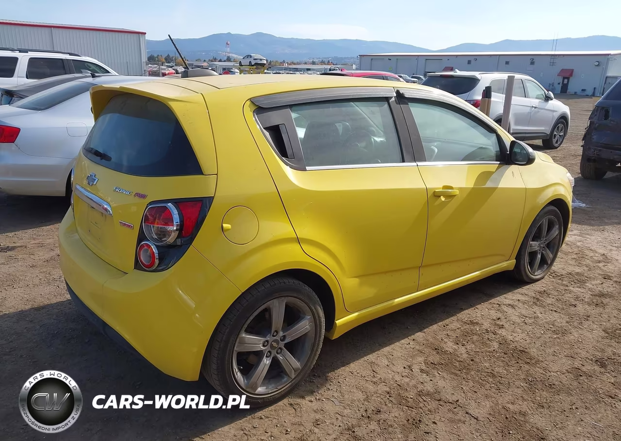2015 Chevrolet Sonic Rs Auto VIN:1G1JG6SB1F4210196 - 4