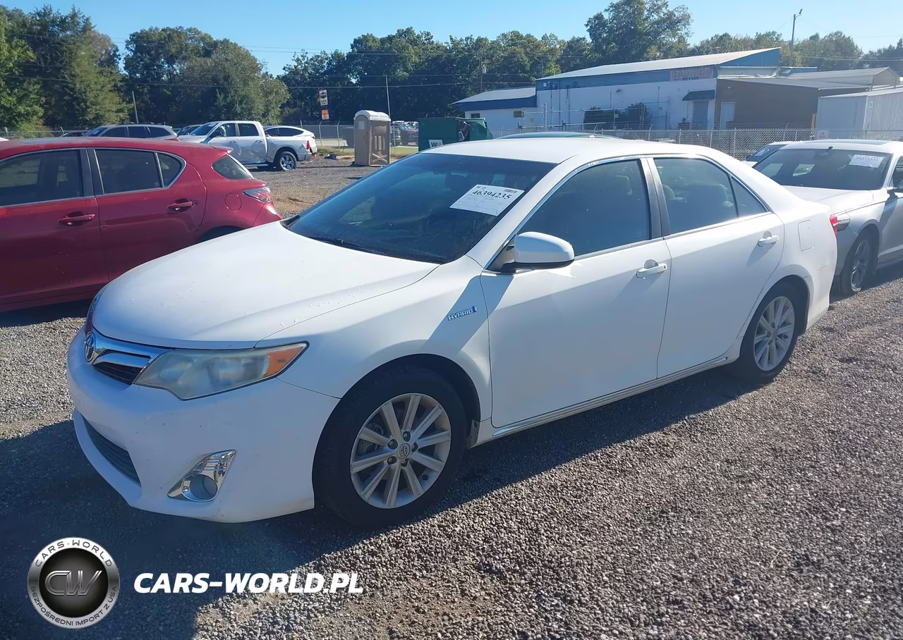 2014 Toyota Camry Hybrid Xle VIN:4T1BD1FKXEU112604 - 2