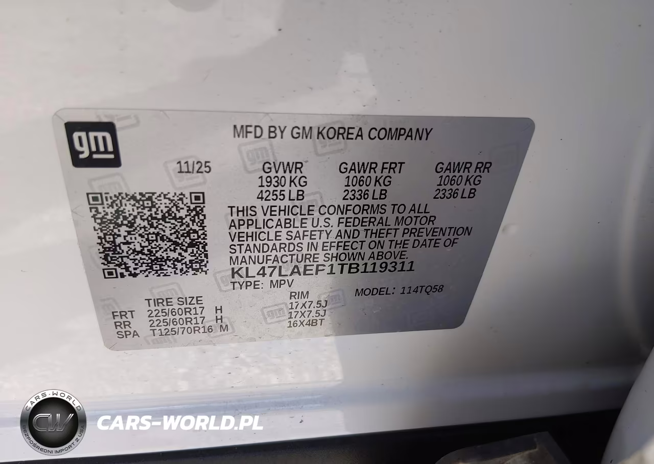 2026 Buick Envista Preferred Fwd VIN:KL47LAEP1TB119311 - 9
