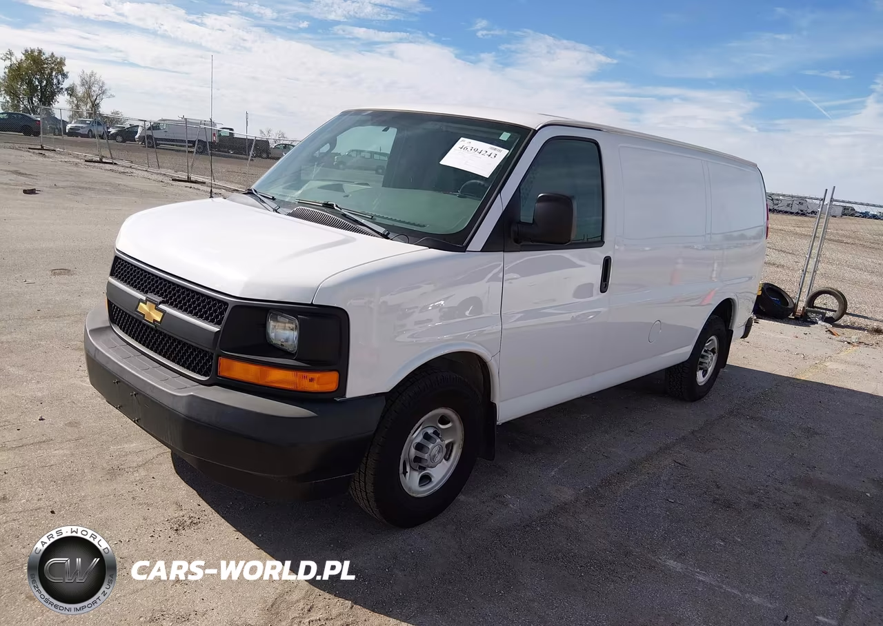2017 Chevrolet Express 2500 Work Van VIN:1GCWGAFF7H1187928 - 2
