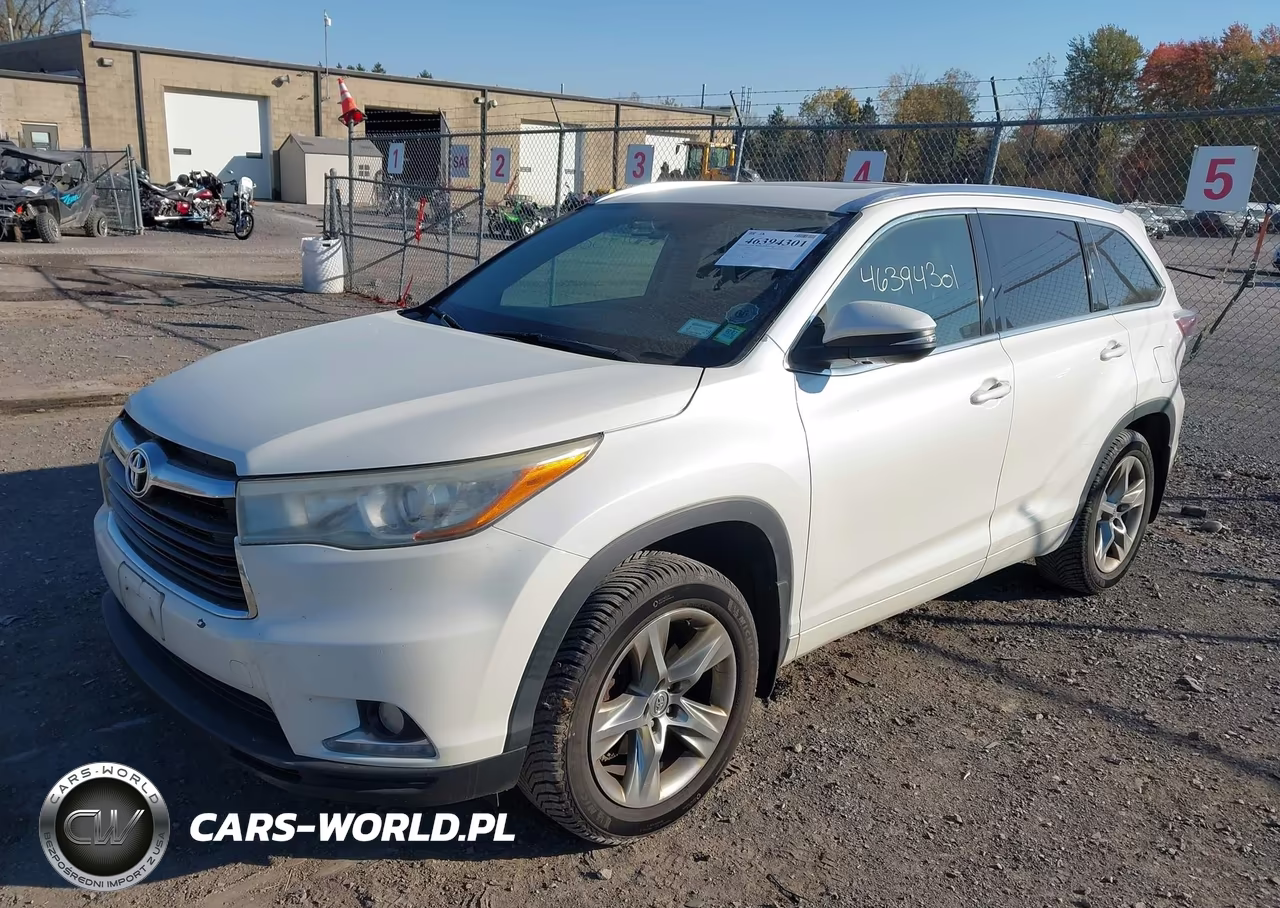 2015 Toyota Highlander Limited V6 VIN:5TDDKRFH2FS182318 - 2