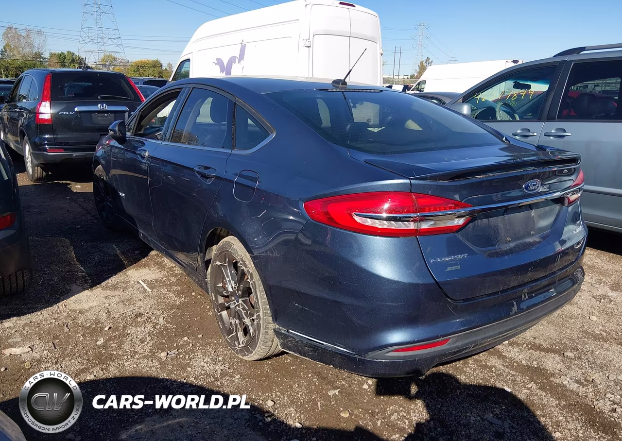 2018 Ford Fusion Hybrid Se VIN:3FA6P0LU6JR269809 - 3